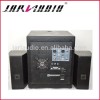 pro active speaker system/active subwoofer with two satellite speaker/active combo speaker system