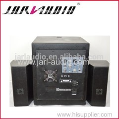 pro active speaker system/active subwoofer with two satellite speaker/active combo speaker system