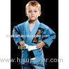 Fashion Blue Brazilian Jiu jitsu kimono Martial Arts Suit Childrens Sportswear