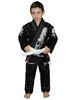 Eco friendly Ripstop BJJ GI kimonos jiu jitsu Black Martial Arts Gi in Black