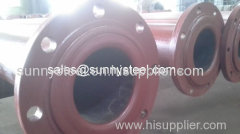 Multi-resistant ceramic lined composite pipe