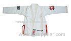 Anti pilling Brazilian Jiu Jitsu Gi Martial Arts Suit White Karate Uniform