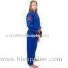 Blue BJJ Gi Kimono Martial Arts Suit , Martial Arts Clothing For Women