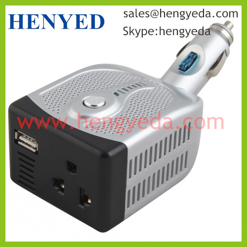 100W car inverter with USB socket