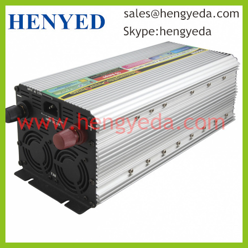 3000W 12V/24V to 110V/220V/230V/240V UPS inverter with 10A/15A charger