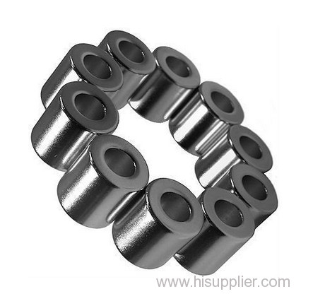 Sintered neodymium super motor ring magnet
