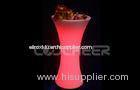 lighted flower pots outdoor glowing plant pots