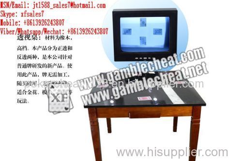 XF new black color material perspective table for no/poker analyzer/poker cheat/contact lens/infrared lens/scanner