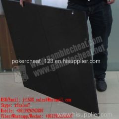XF new black color material perspective table for no/poker analyzer/poker cheat/contact lens/infrared lens/scanner
