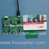 UltraLight C 13.56 MHZ HF RFID Reader Support ISO14443 ISO7816 Two SAM Solts