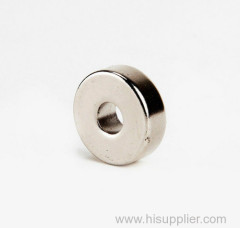 Sintered neodymium speaker ring magnet
