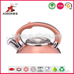 gold color stainless steel turkish tea kettle