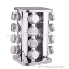 stainless steel square cruet set