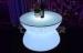 Round illuminated Led Coffee Table Color changing lighting bar Furniture