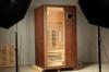 Health Benefit Far Infrared Sauna Room 1300W with Clear Tempered Glass For One Person