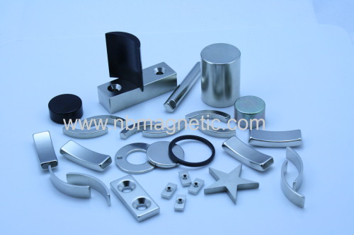 Hast NdFeB segment magnets in motors