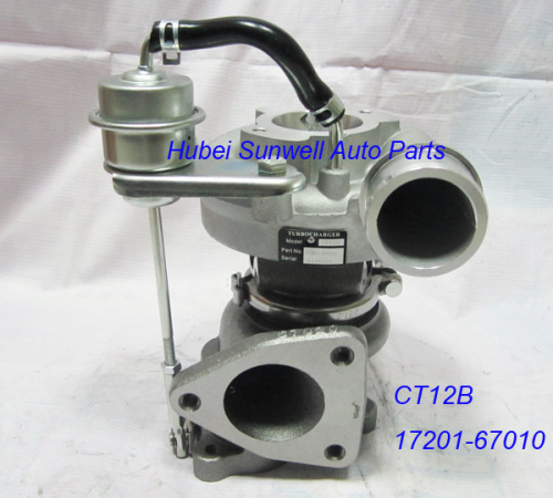 Toyota Landcruiser 1KZ engine turbo CT12B turbocharger 17201-67010 / 17201-67040
