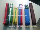 Customize Double Color Judo Belt , color belts in martial arts 180cm - 360cm