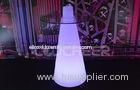 Cone Rechargeable Led lighted cocktail table nightclub bar furniture for KTV