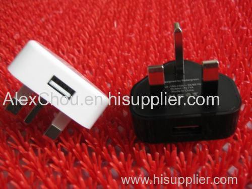 Travel micro USB UK plug