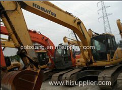 Used japan komatsu excavaotr