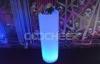 PE plastic Glowing Led Flower Pot Rechargeable Plant Containers OEM