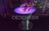 Large Colorful Remote LED Ice Aluminum Bucket Champagne Containers