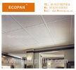15mm Non-Combustible Class A Fiberglass Ceiling Sound Absorbing Panels For Gymnasiums