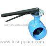 A Type Cast Iron Handle Operator PN 16 / Class 125 Groove End Butterfly Valve