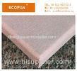 Orange / Purple Acoustical Fabric Wrapped Wall Panels , Decorative Fiberglass Panels