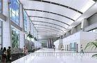 White Or Black Curved High Density Fiberglass Drop Ceiling Panels Decorative 60 * 60