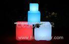 Waterproof Small RGB led cube chair furniture for Night club , swimming pool cinema