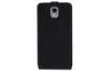 Black Leather Cell Phone Case Flip Cover Protective Case For Samsung Note 3