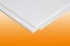 Heat Insulation Fiberglass Ceiling Board / Tiles Sound Absorption 15mm Thickness
