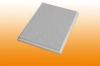 White Suspended Acoustic Fiberglass Ceiling Panels , Sound Absorption Board 0.60.6m