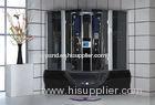 1000*900*2150mm 1 People K066 Aluminum color Lux Wet Steam shower Sauna Rooms