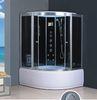 1470*850*2150mm S026 Transparent tempered glass thickness 6mm Wet sauna steam shower room