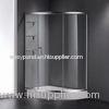 Shower Enclosure/Room/Cabinet with Aluminum Frame and Acrylic Basin