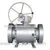 Forged Steel Ball Valve , 150 - 2500 LB Forged Trunnion Ball Valve for Oil ,Gas , Water, Chemical ,