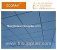 Tegular Edge Acoustic Fiberglass Ceiling Tiles With Non Combustible