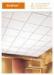 15mm Durable Fiberglass Ceiling No Sagging / Warping For Halls
