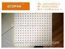 15mm Perforated Soundproof Fiberglass Ceiling Sound Dampening Panels Class A For hospital