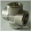 Cross Tee Forged Steel Fittings ASTM Nickel Alloy With API Certification