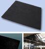 Edge Sound Absorption Fiberglass Ceiling Panels Black Square For Modern Buildings