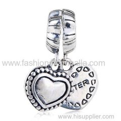 Cheapest European Sterling Silver Dangle My Special Sister Charm