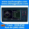 Ouchuangbo Auto GPS Navigation DVD Player for Audi A4 2002-2008 iPod USB Radio