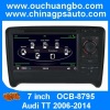 Ouchuangbo Auto-radio Headunit DVD System for Audi TT 2006-2014 GPS Navigation iPod USB