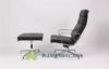big and tall Swivel Relax Eames Style Office Chair With Ottoman