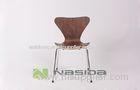 Solid Wooden Modern Chairs for Dining Room / Walnut Jacobsen Seven Chair