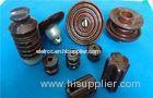 Silicon Rubber Pin Suspension Porcelain Insulator , High Voltage